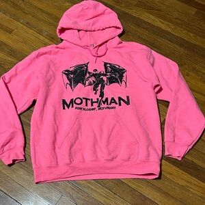 Mothman Unisex Hooded Sweatshirt, Medium